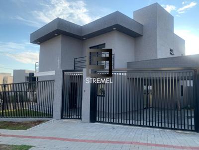 Sobrado para Venda, em Guarapuava, bairro Boqueiro, 3 dormitrios, 4 banheiros, 3 sutes, 2 vagas